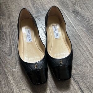 Jimmy Choo Leather Flats